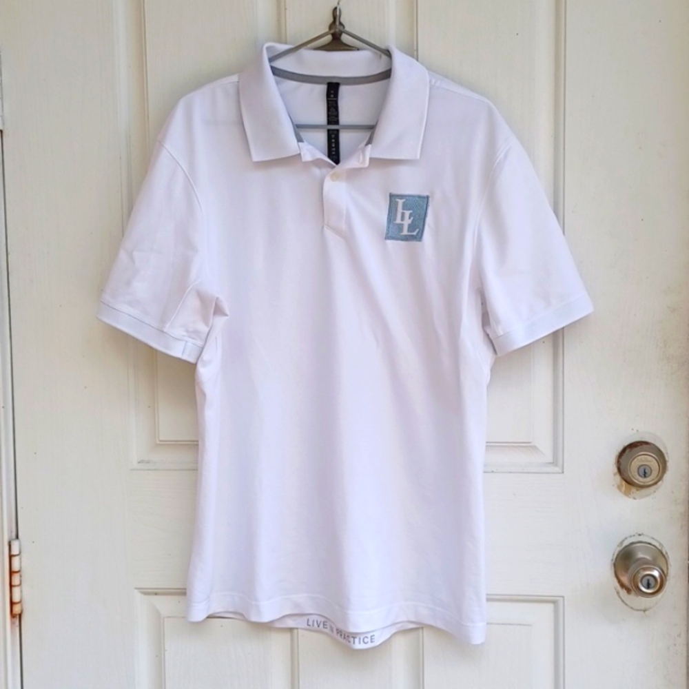 LULULEMON SS Polo Shirt Sz XL